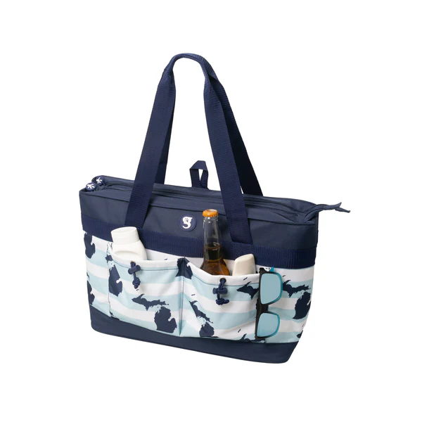 Geckobrands Geko 2 Compartment Tote Cooler