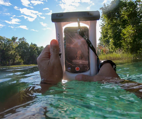 Geckobrands Waterproof Float Phone Large Dry Bag