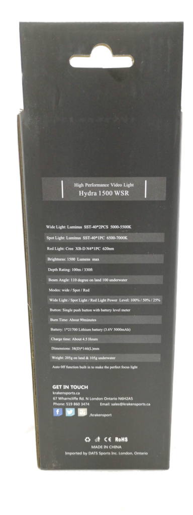 Kraken Hydra 1500+ WSR