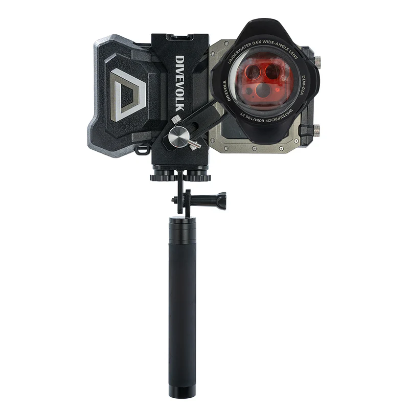 DiveVolk Expansion Clamp with 67mm  lens adapter