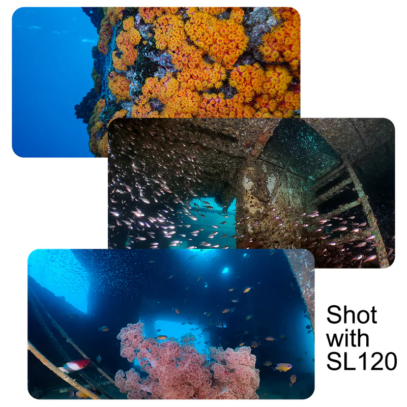 DiveVolk SL120 Video Light 