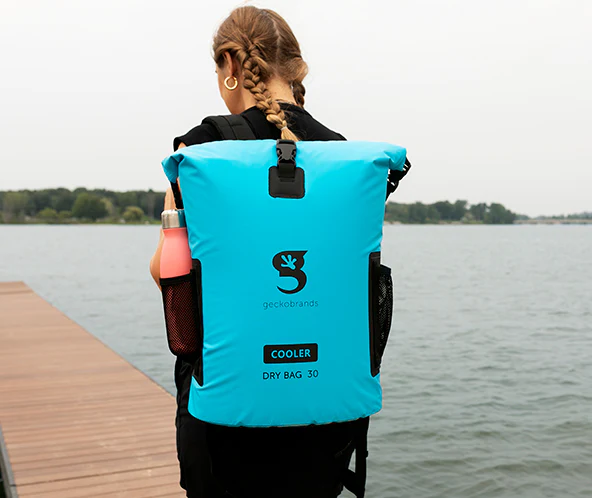 Geckobrands Backpack Dry Bag Cooler