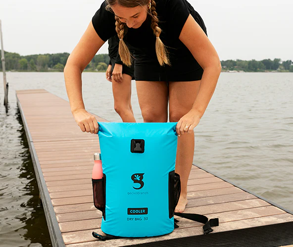 Geckobrands Backpack Dry Bag Cooler