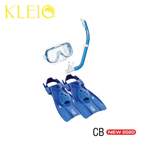 Tusa UP-0201 Mask, Snorkel & Fin  Set 