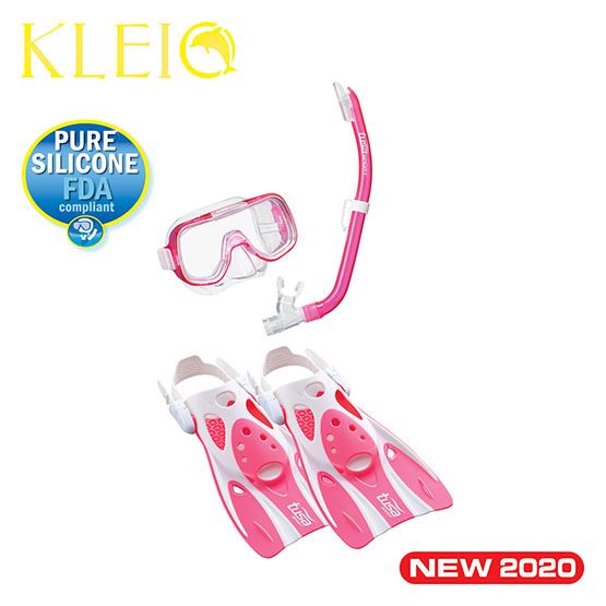 Tusa UP-0201 Mask, Snorkel & Fin  Set 