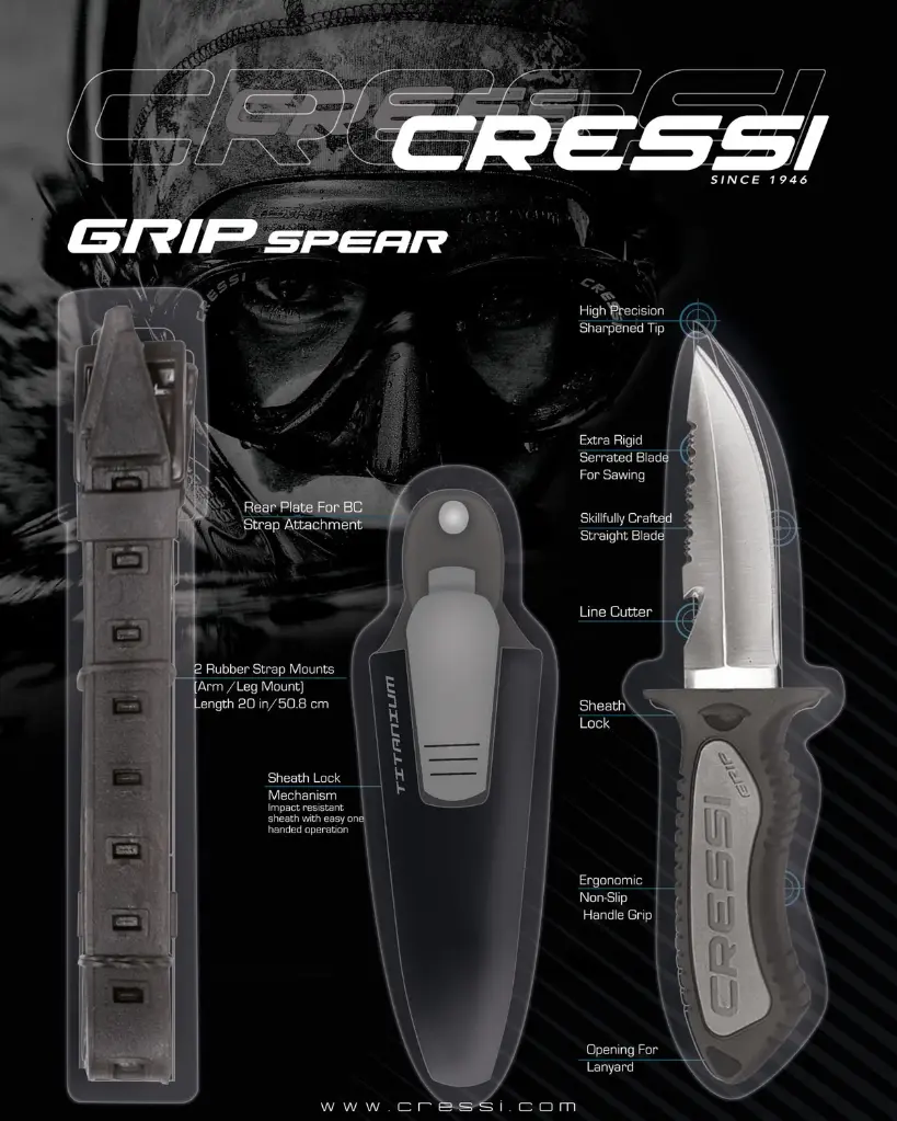 Cressi Grip Knife