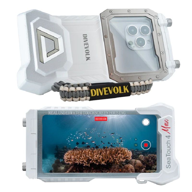 DiveVolk Seatouch 4 Max Plus Underwater Smartphone Housing