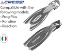 Cressi Buckles for Reaction/Frog Plus (2pcs)  