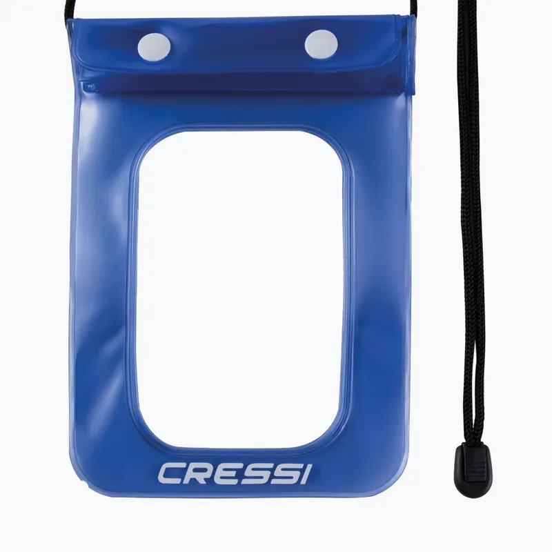 Cressi Waterproof Phone Case Blue