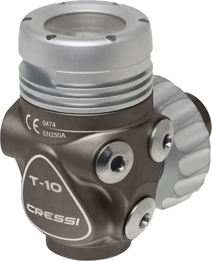 Cressi T10-Sc Pvd + Master Regulator