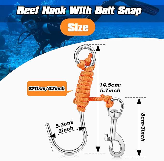 Dive Garage Reef Hook