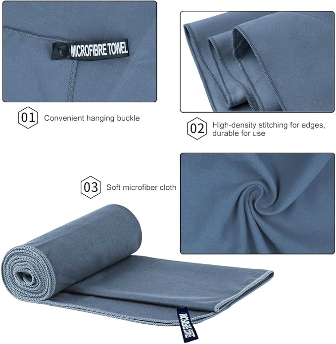 Dive Garage Microfiber Beach Towel