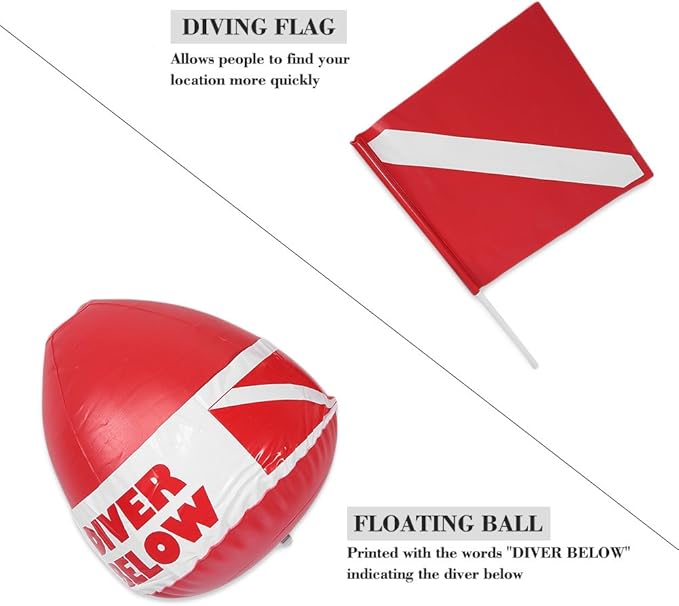 Dive Garage Divers Vinyl Surface Float