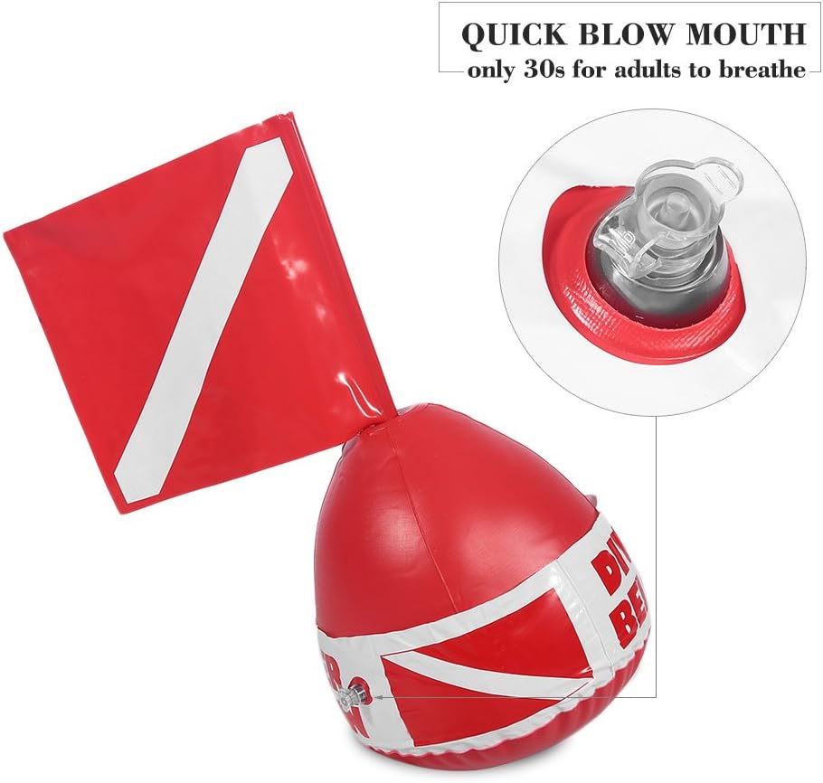 Dive Garage Divers Vinyl Surface Float