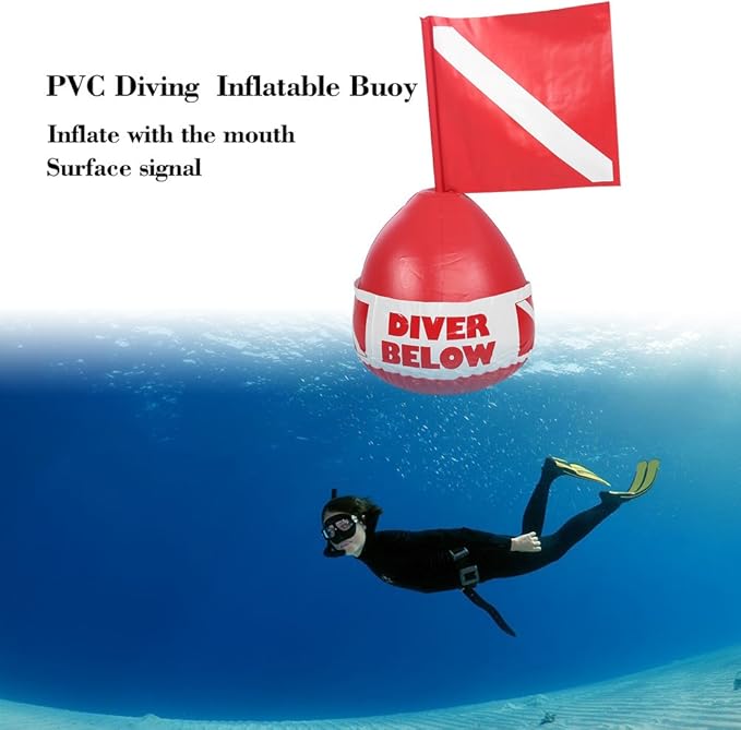 Dive Garage Divers Vinyl Surface Float