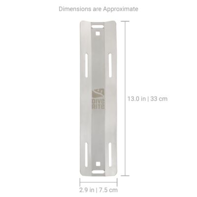 DiveRite Backplate Single Tank Adapter SS