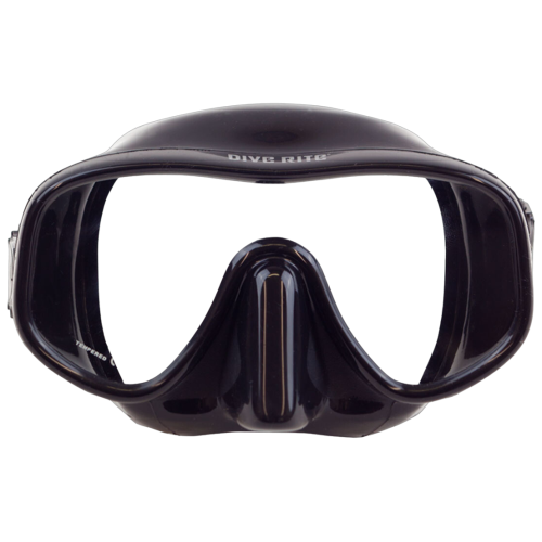 DiveRite ES150 Frameless Black Mask
